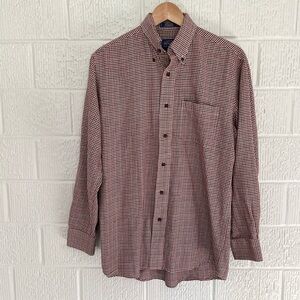 Pendleton Men’s  Pima Cotton Merino Wool Blended Flannel Shirt Size Small